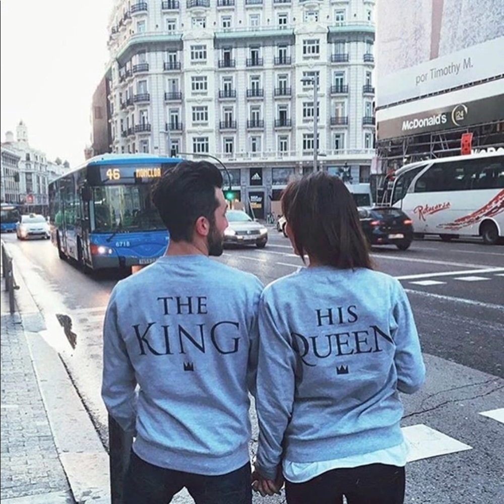 “The King” Men’s Long Sleeve T-shirt